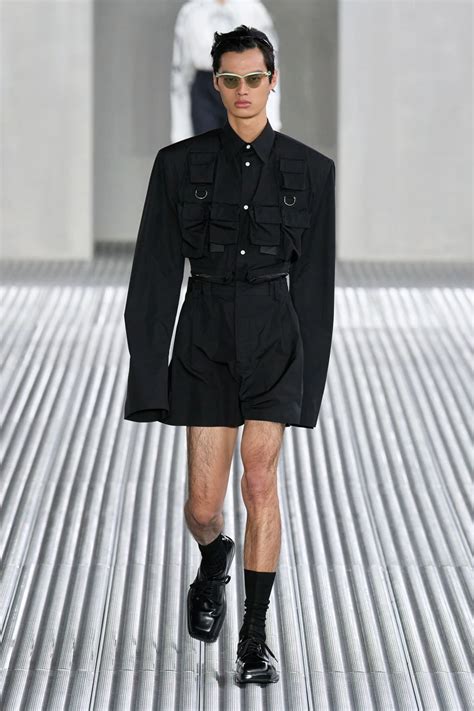 prada schwarz|prada 2024 clothing.